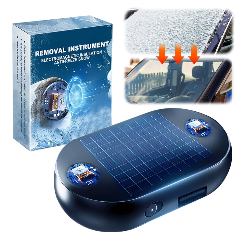 Portable Solar Electromagnetic Antifreeze & Snow Removal Instrument (2026 Model)