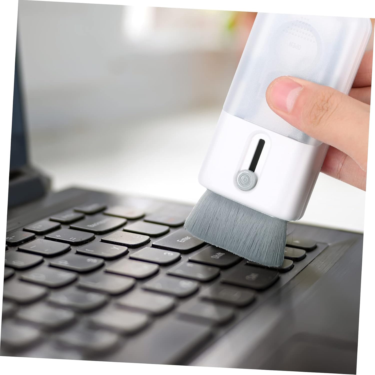 Electronic Cleaning Kit for Headphones Keyboards Laptops 2 Sets Cleaning Brush Set Duster Wiper