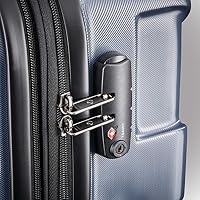 Samsonite Centric Hardside Expandable Luggage with Spinner Wheels, Blue Slate, Checked-Large 28-Inch — image 4