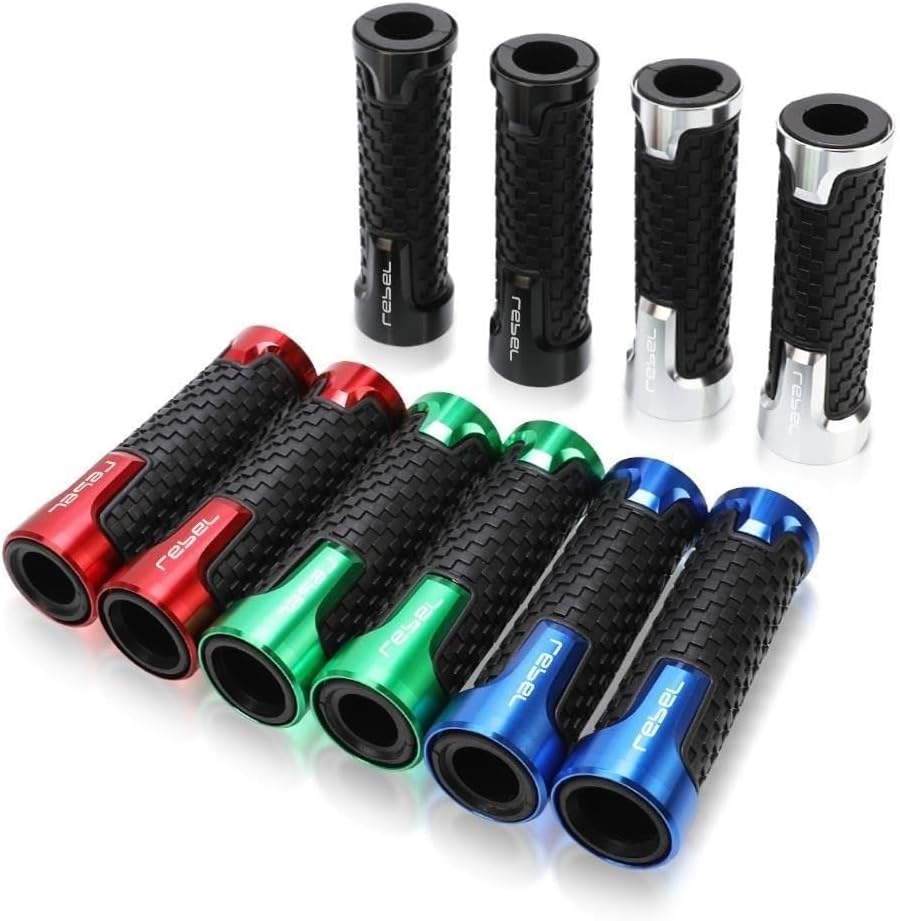YINZO 7/8" Anti-Slip Handlebar Grips for H&ONDA Rebel 300/500/1100 (Color32)