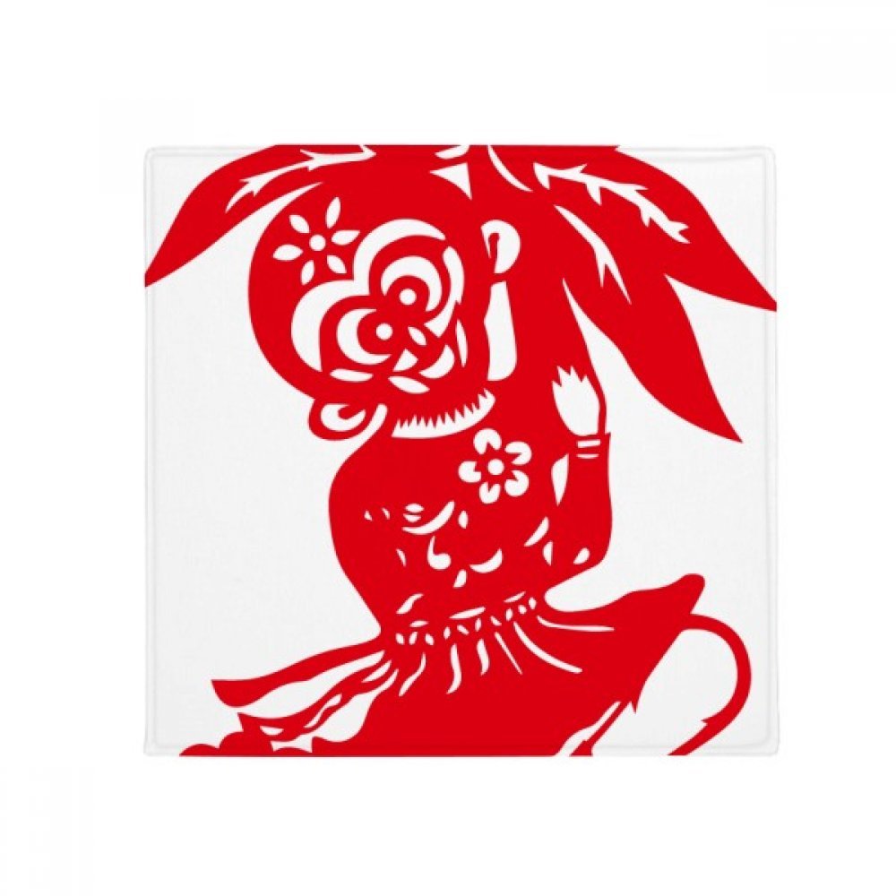 Tapis de sol singe chinois 50x50cm antidérapant pour cuisine et salon