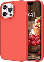 Vista 20 de Telaso Funda para iPhone 13, silicona líquida de goma de gel suave para iPhone 13, funda delgada con forro de microfibra a prueba de golpes, fundas