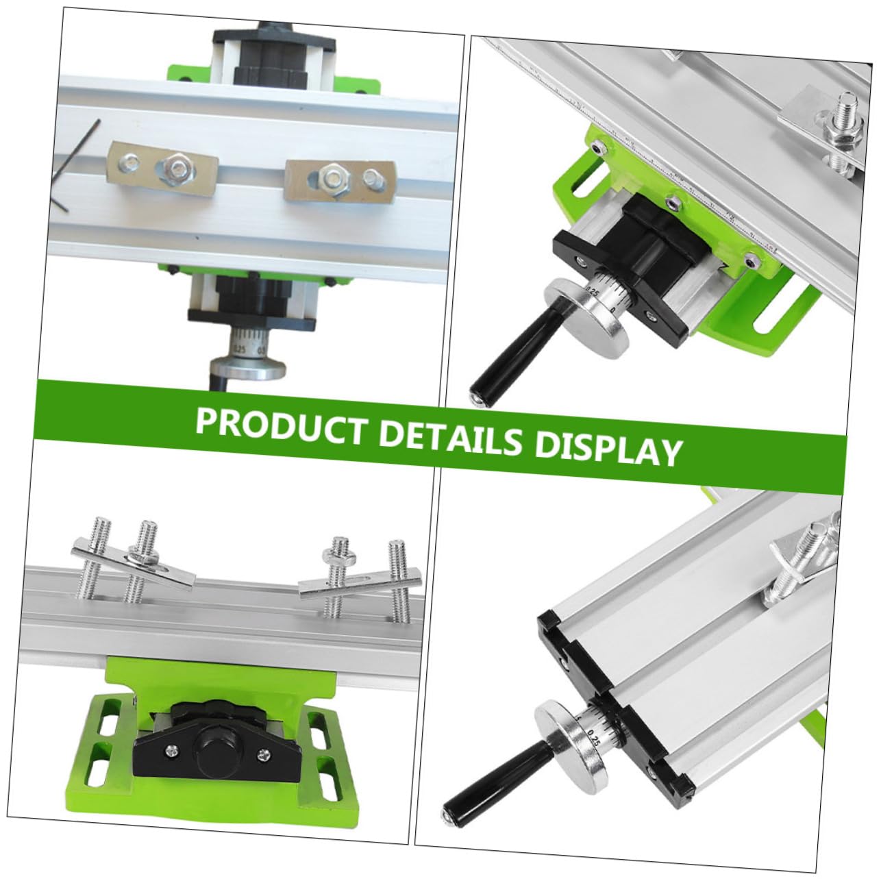 HOMSFOU 2sets Mini Trapano Da Tavolo Con Supporto Multifunzionale Per Fresatrice e Lavorazione Struttura Compatto e Preciso Utile Per Hobby e Fai Te