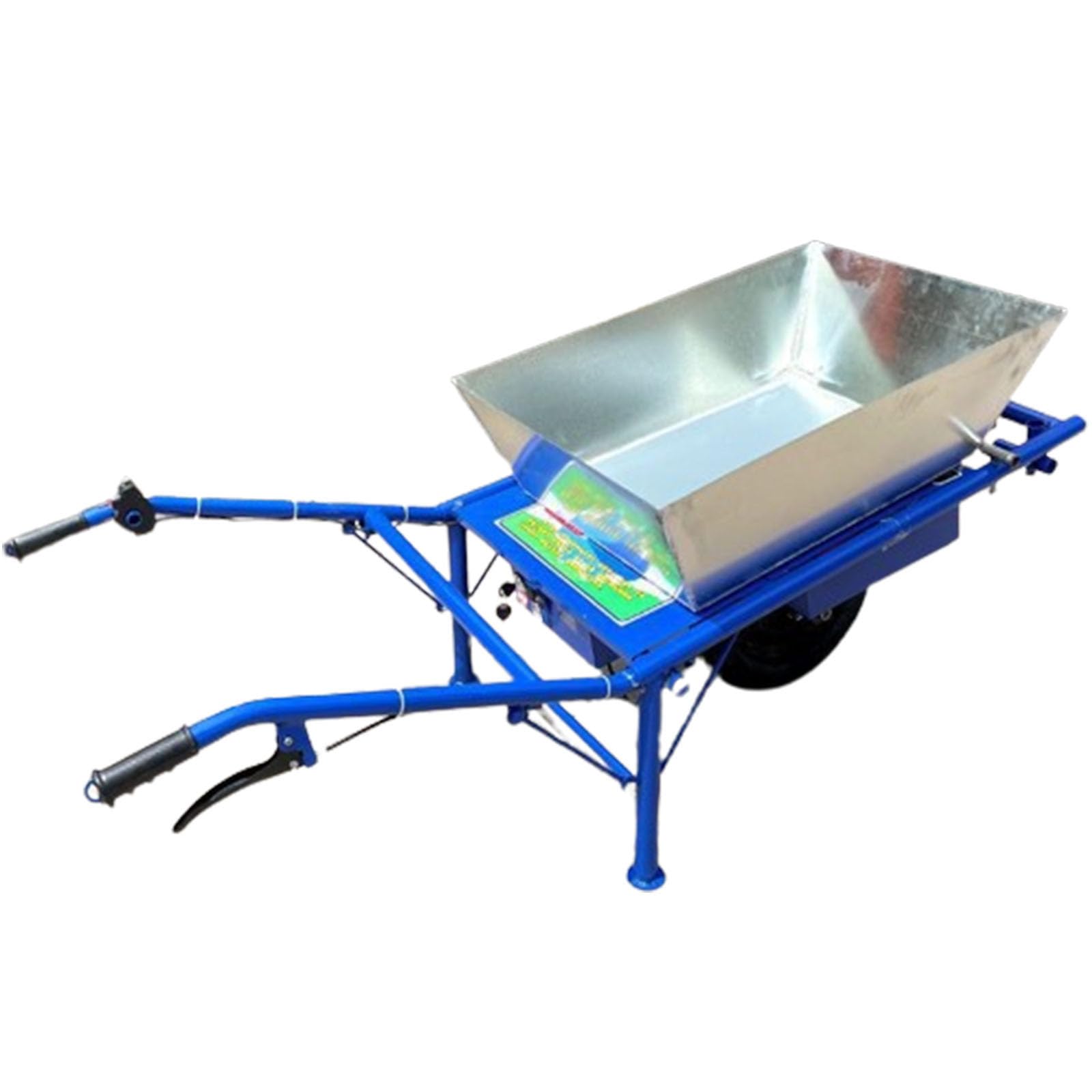 Wagons agricoles électriques, Peuvent Grimper à 60 degrés, équipement de Transport, Chariot de Transfert, Charge de 400 kg, démarrage par Interrupteur à clé (A)
