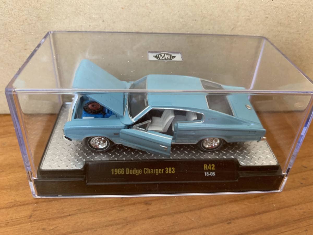 Amazon | M2 MACHINES 1966 Dodge Charger 383 R42 18-06 1/64