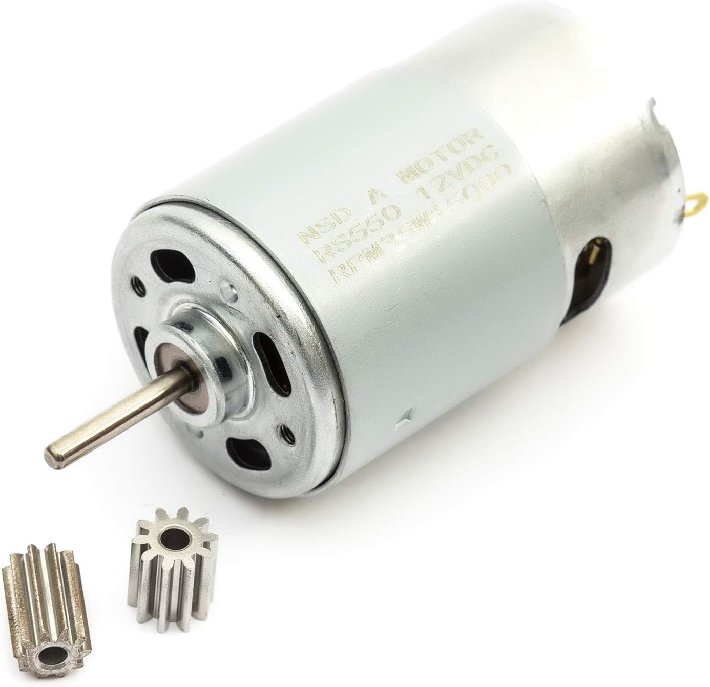 12v DC Electric Motor Gear 15000 RPM 12 Volt Ride On Car Gearbox