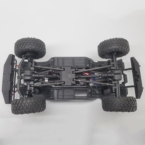 Miniatura 3 de Levigo Guardabarros delantero y trasero RC compatible con 118 Traxxas TRX-4M Defender, piezas de actualización RC placa de protección delantera y