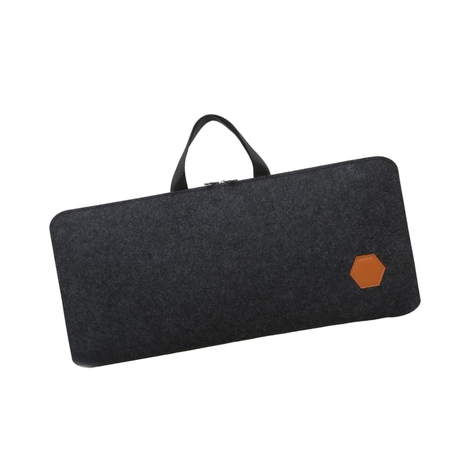 87 Key Keyboard Case for Mechanical Keyboards Gaming PC Keyboard Storage Bag Black-image-3