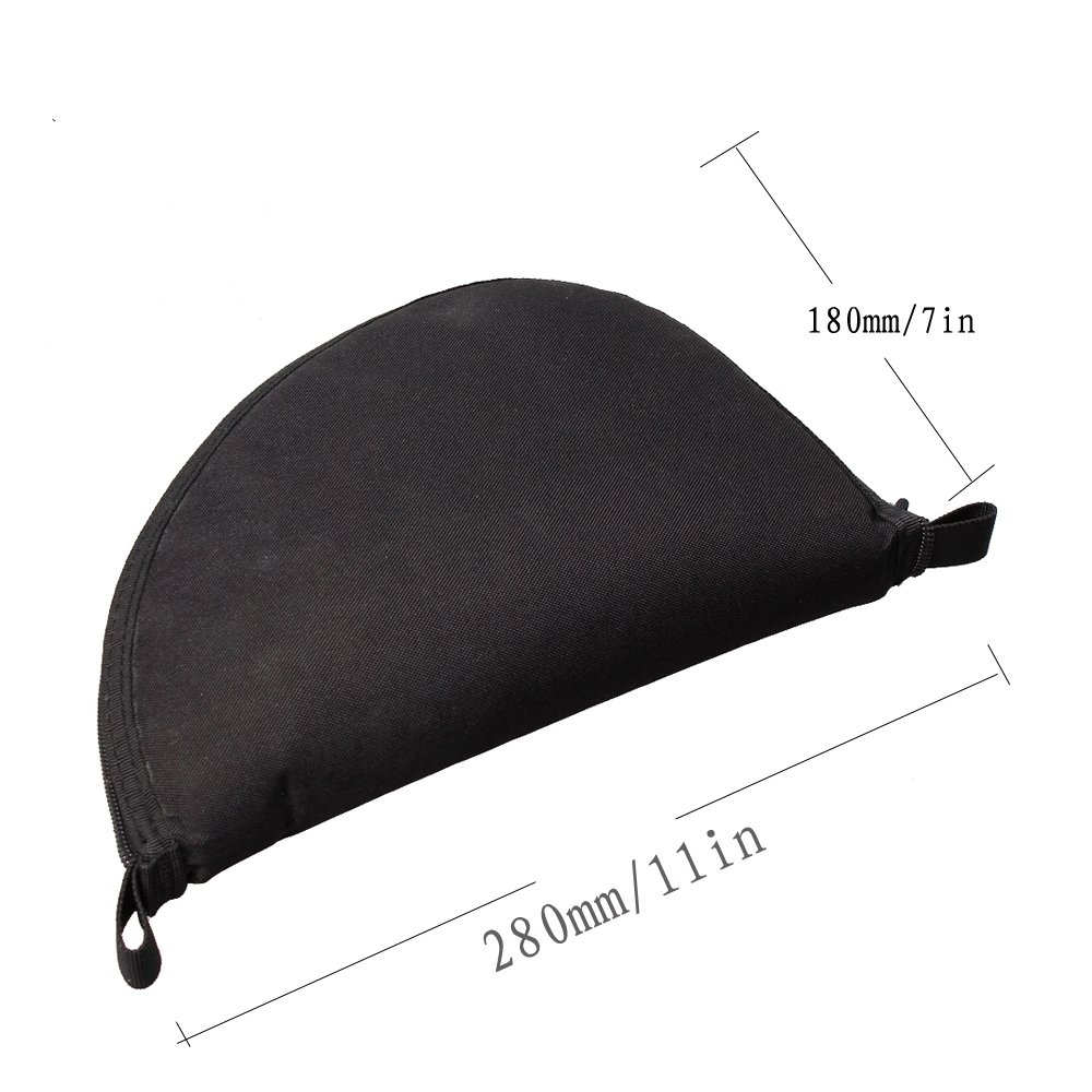 Pistol Rug 1PC Medium Black Gun Storage Bag Custodia per pistola applicabile alla maggior parte delle pistole G1ock 17 S1g P226.