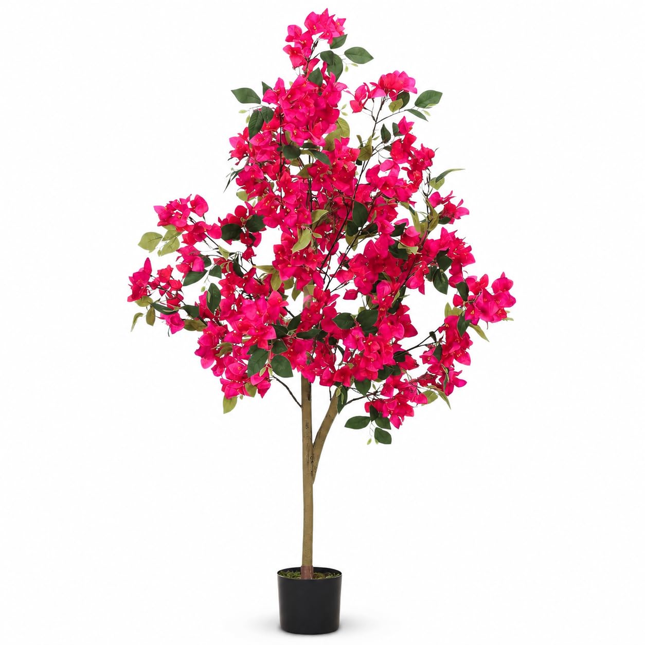 Pink Bougainvillea Tree - 5ft Artificial Flower Plant -2 Pink Bougainvillea Tree - 5ft Artificial Flower Plant -2