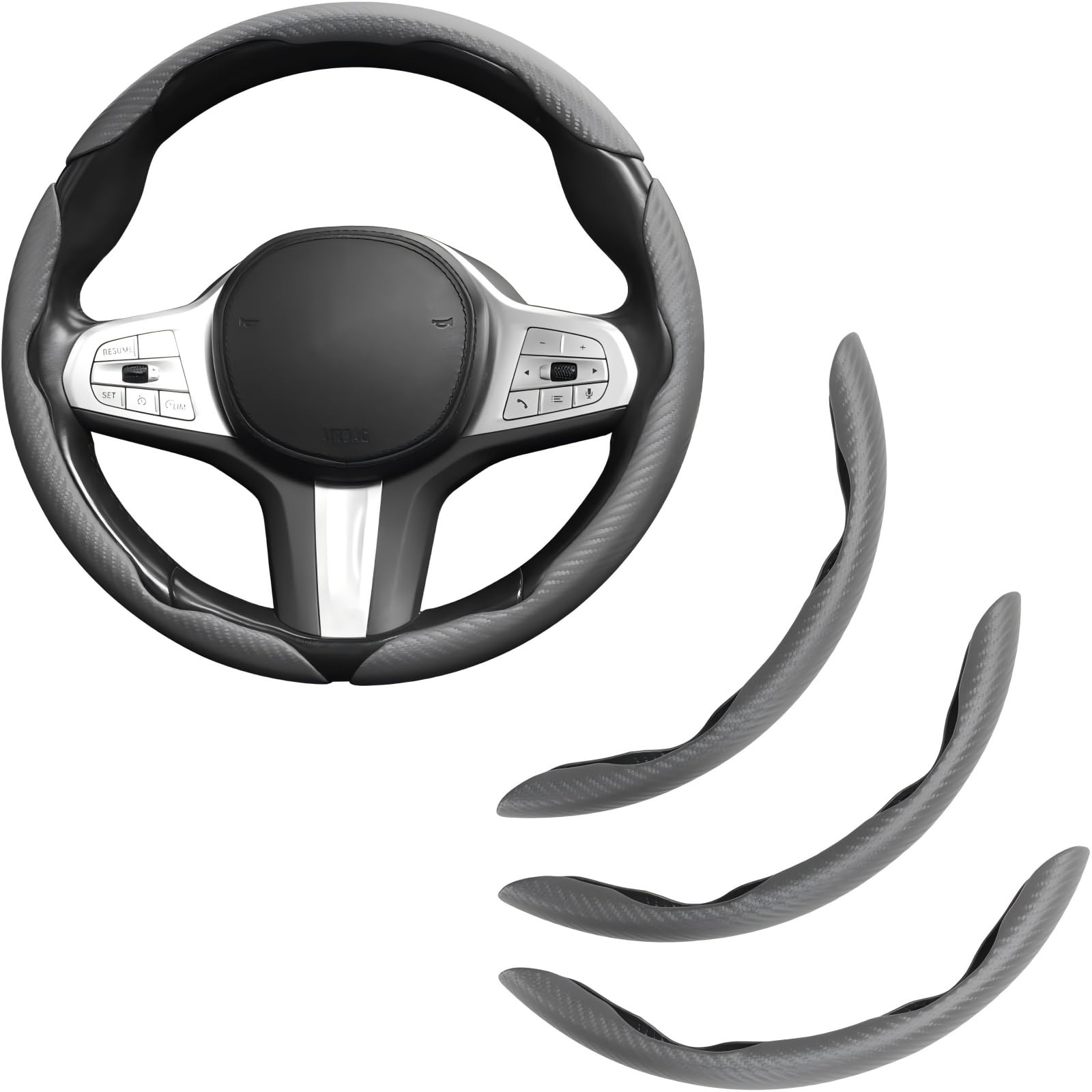 EXCTLOE Steering Wheel Cover for VW ID5 II 2014-2019