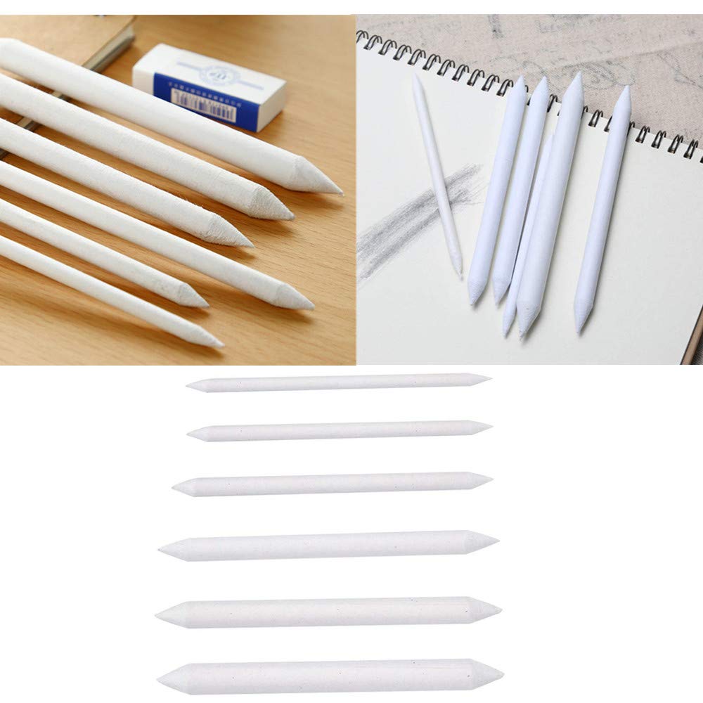 12Pieces Blending Stumps Tortillions Set Sketch Drawing Tools Art