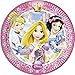 Unikalne przyjęcie 71299 - 23 cm Glamour Disney talerze na przyjęcie księżniczki Disneya, opakowanie 8 szt