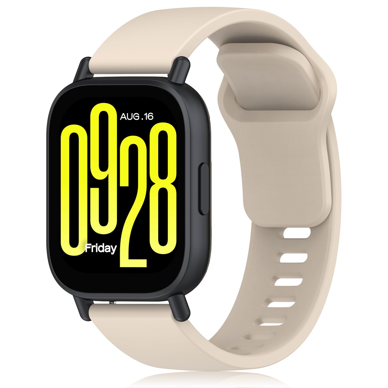 Correas Compatible con Xiaomi Redmi Watch 5 Active/5 Lite,22mm Pulseras de Repuesto Deportivas de Silicona Suave Compatible con Redmi Watch 5 Active Hombres Mujeres