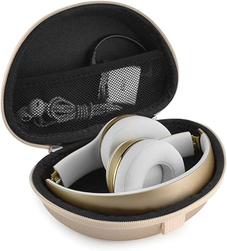 Miniatura 3 de Geekria Shield - Funda para auriculares compatible con Beats Studio Pro, Solo 3, Solo 2, Solo HD, funda de repuesto rígida de viaje con