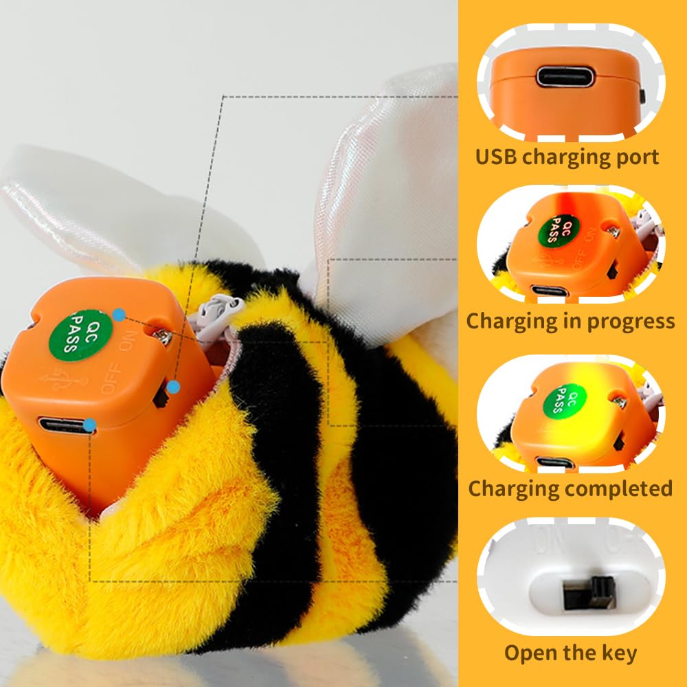 Quietschender Mausball Für Katzen – Mit Sound, 11 Cm, Aus Robustem Kunststoff