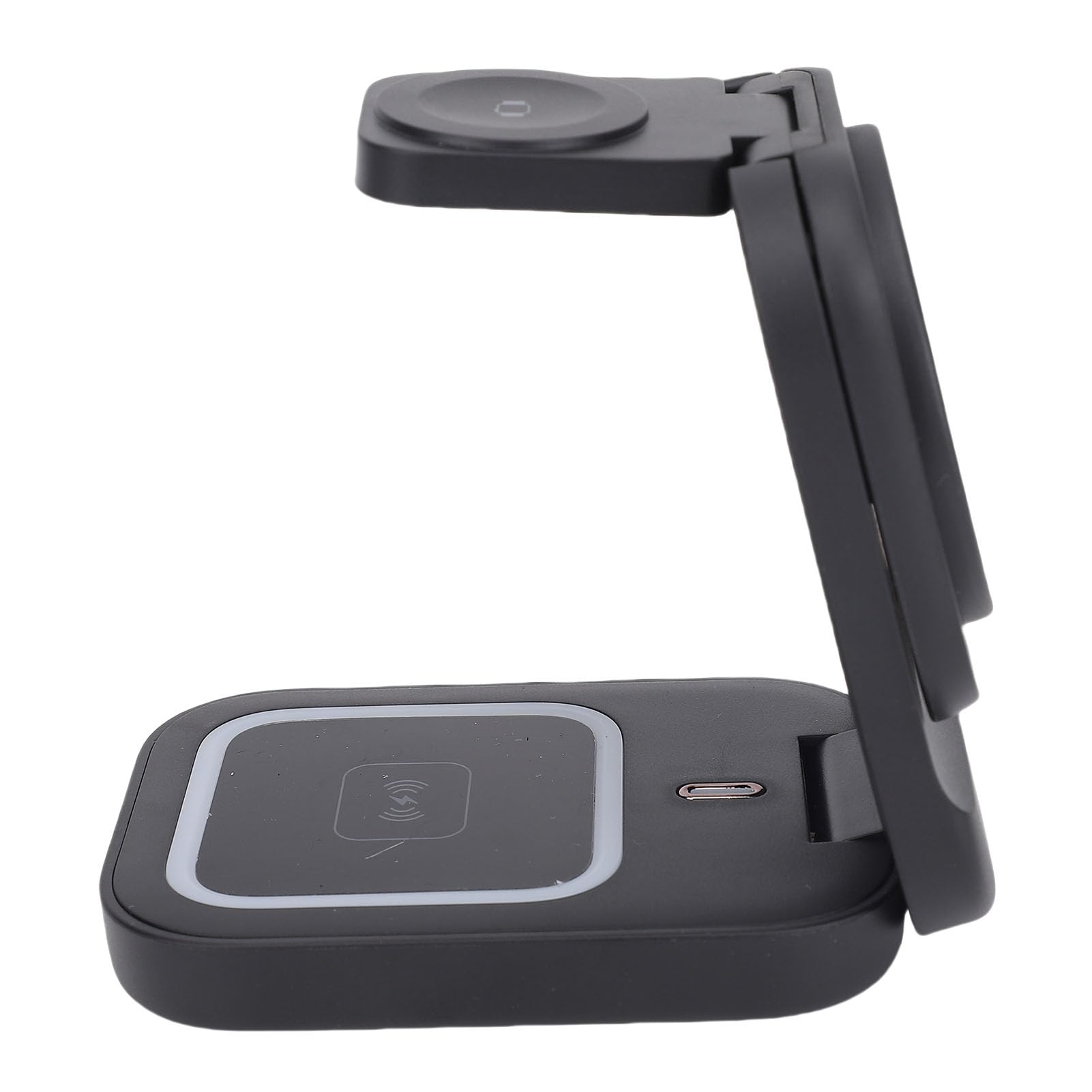 Generic Supporto Caricabatterie Wireless Magnetico 3 in 1 Ricarica Rapida da 15 W per più Dispositivi Design Salvaspazio per Un'organizzazione Efficiente della Scrivania Materiale Composito ABS