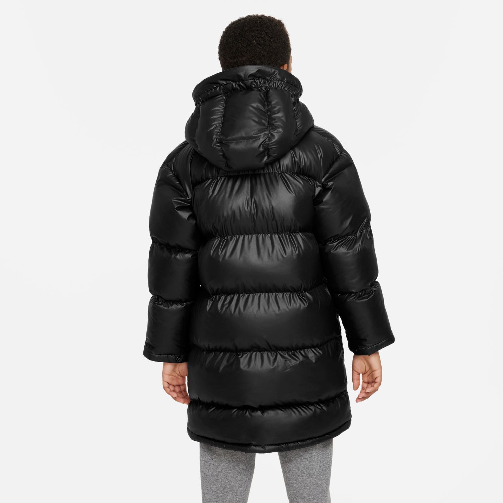 NIKE Unisex Kinder K Nsw Tf Rpl Hgh Syf Eo Prk Ul Thigh Length Hooded Jkt