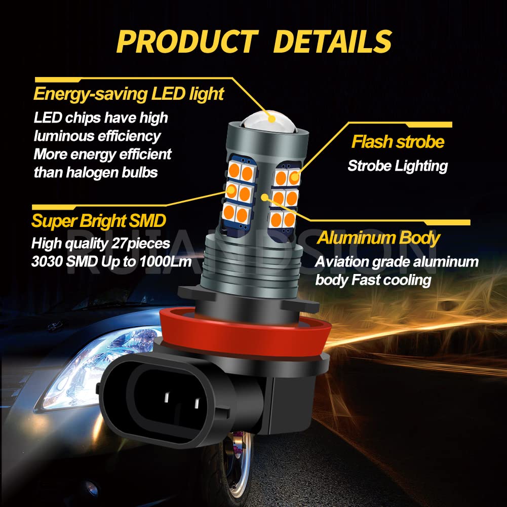 専用　H11 H11 H8 3セットスカッシュイエロー　フォグランプ　LED❗️ 楽天市場】【予約注文受付中】LED フォグランプ イエロー H8 H11