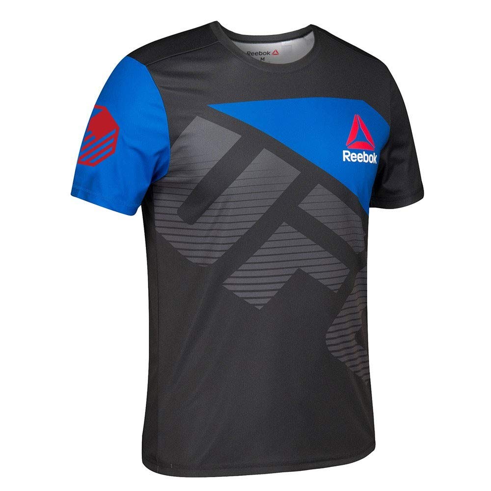 Reebok Nate Diaz UFC Official (Black/Royal Blue) Fight Kit Walkout