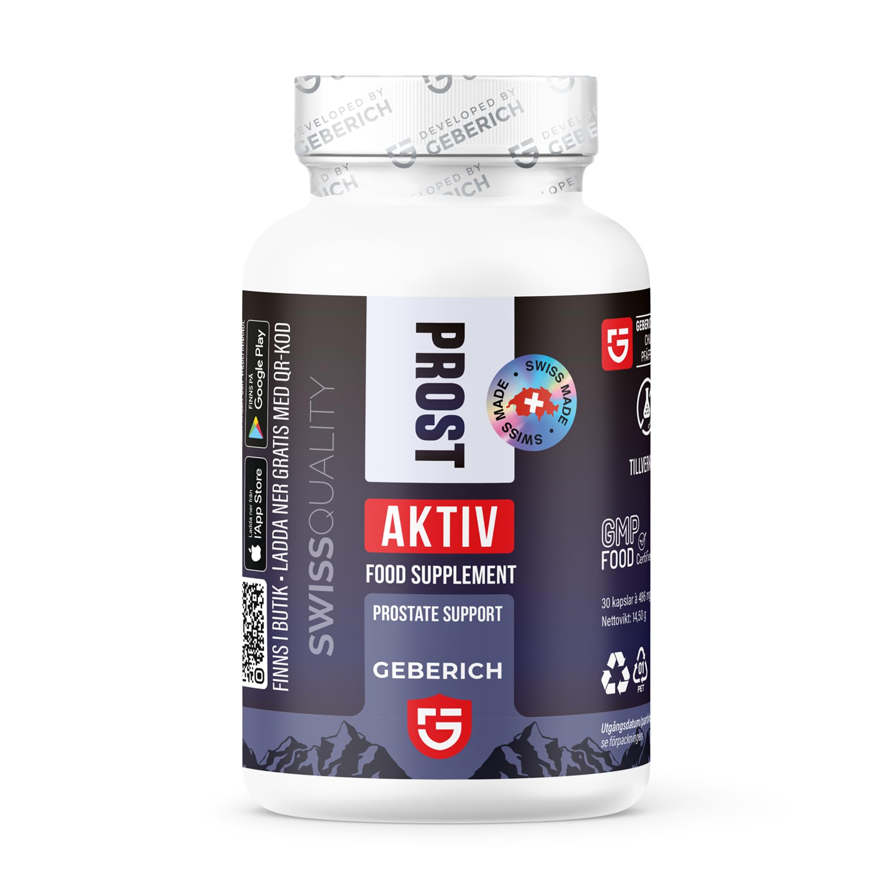 Capsule ProstAktiv | Serenoa Repens 360mg + Echinacea 360mg | Integratore Prostata Uomo con Ginkgo biloba, Licopene, Zinco | Supporto Prostatico e Vie Urinarie | 30 Capsule