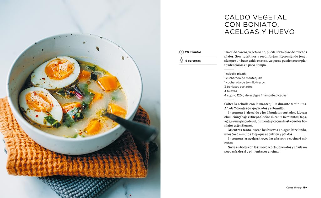 Simply Biotiful (edición actualizada): Recetas saludables con 6 ingredientes (Cocina saludable)