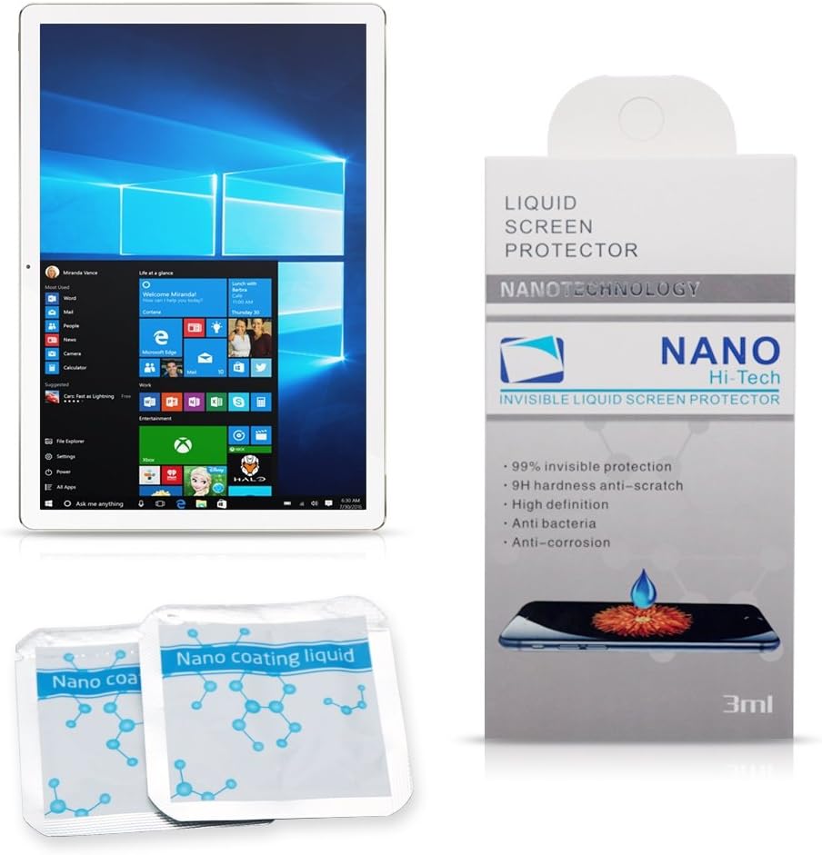 Liquid Nano Odys Xelio HD10 Tablet Protector 3ml Armoured Glass Screen Protector