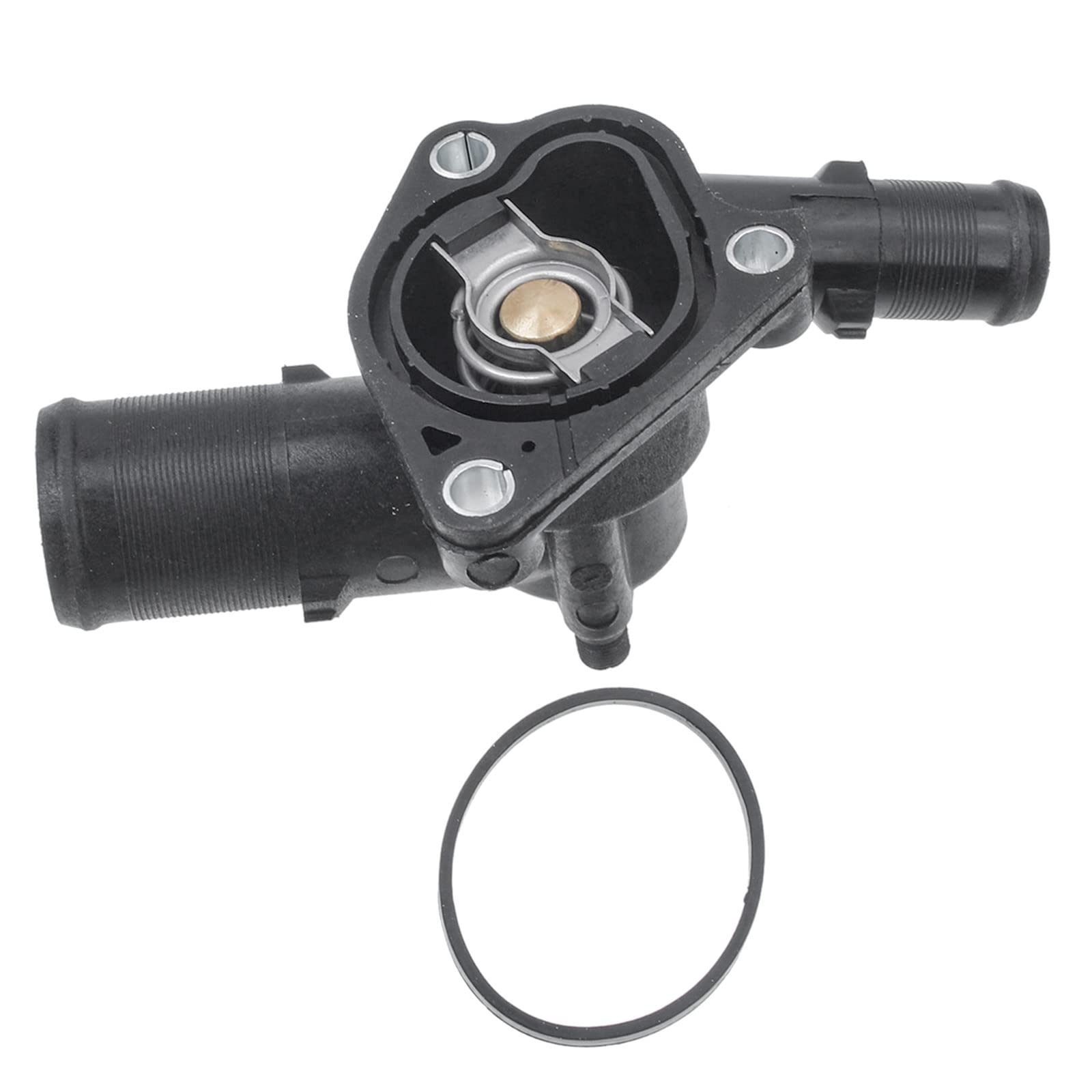 Frankberg Termostat chłodziwa z uszczelką obudowy kompatybilny z Logan LS 2006-Dzisiaj Clio 1998-Dzisiaj Kangoo 1997-Dzisiaj Replace # 11061-00Q0M