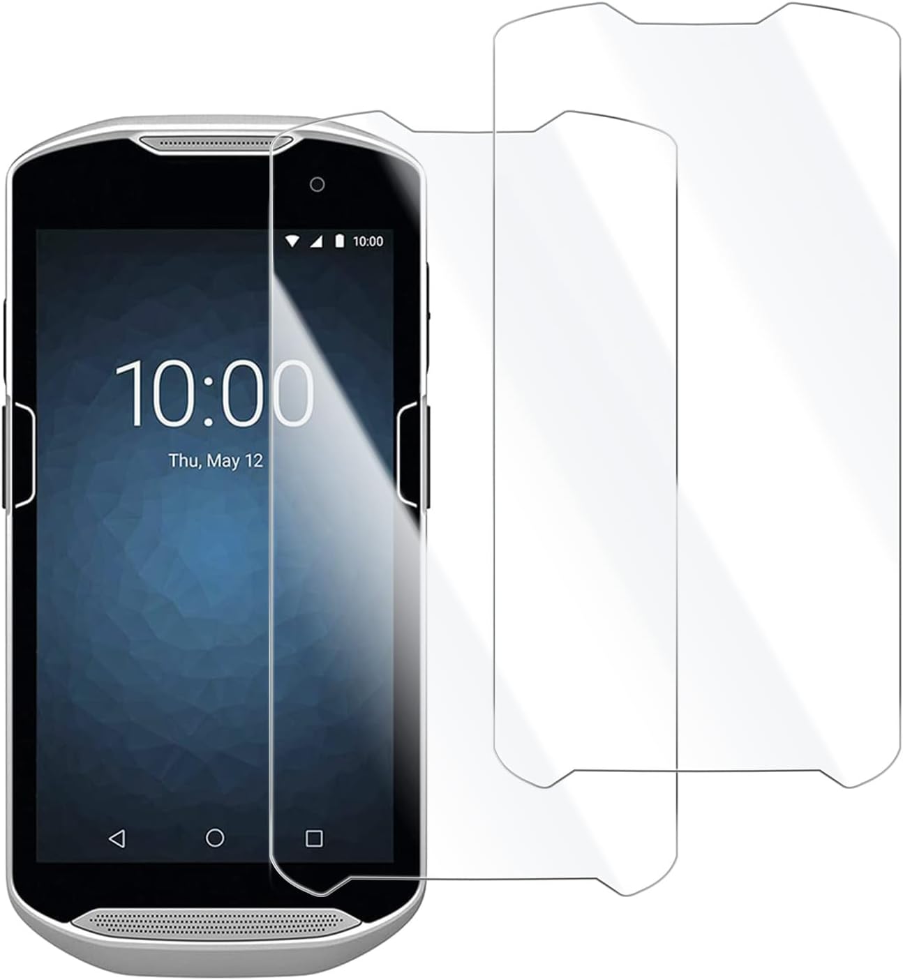 Tempered Glass Scanner Screen Protector [New Version 2026] for Zebra TC52 TC510K TC52X TC56 TC57 TC57X TC51 Screen Protector 9H Scratch-resistant HD Protective TC51 Glass (10)