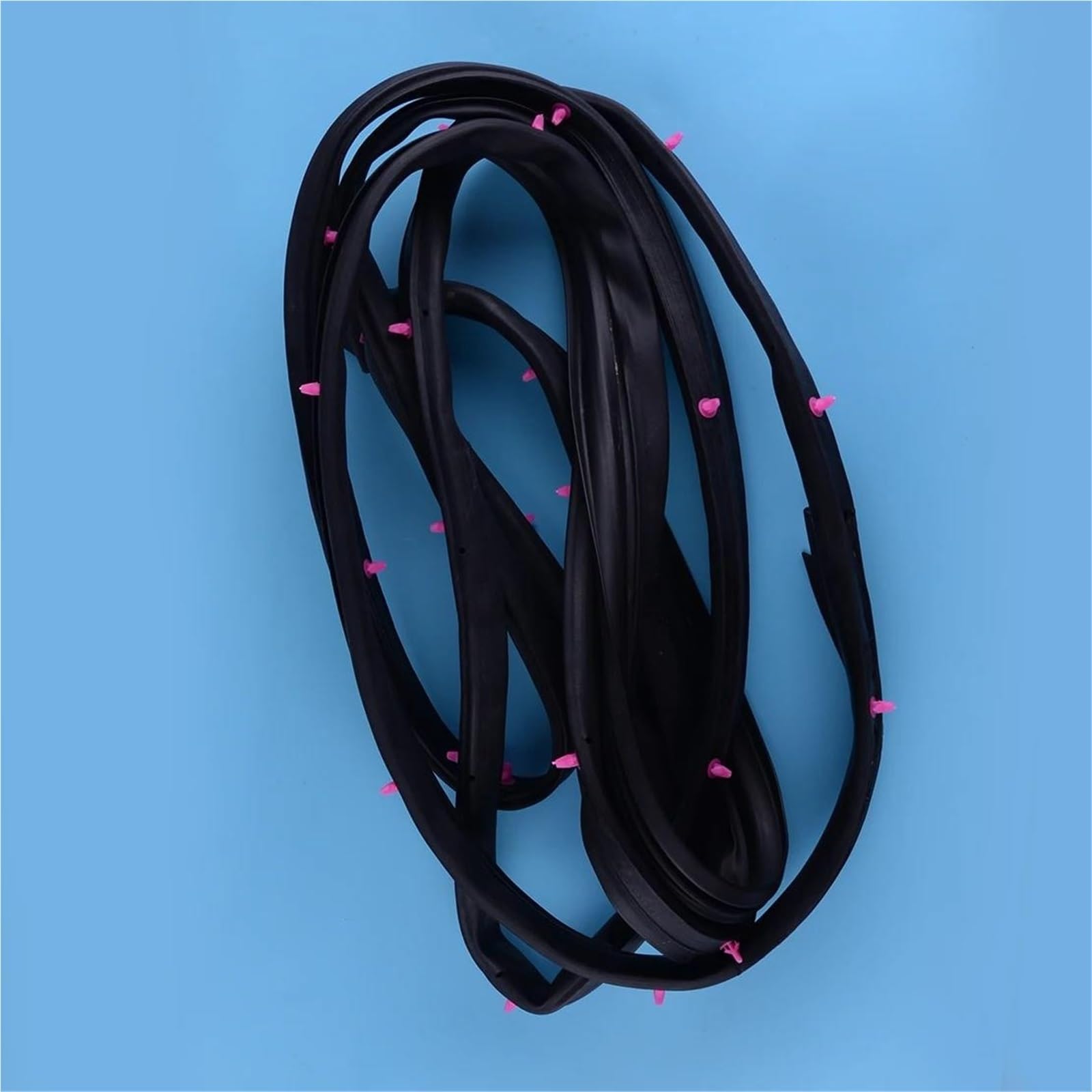 Qibbei One Color 382Cm Front Left Car Door Weatherstrip Moulding Seal For Accord Sedan 2003 2004 2005 2006 2007 72365-Sda-A01