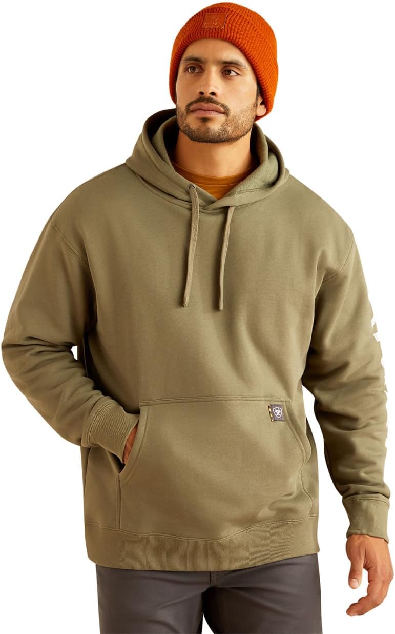 ARIAT Men's Rebar Roughneck Pullover Hoodie