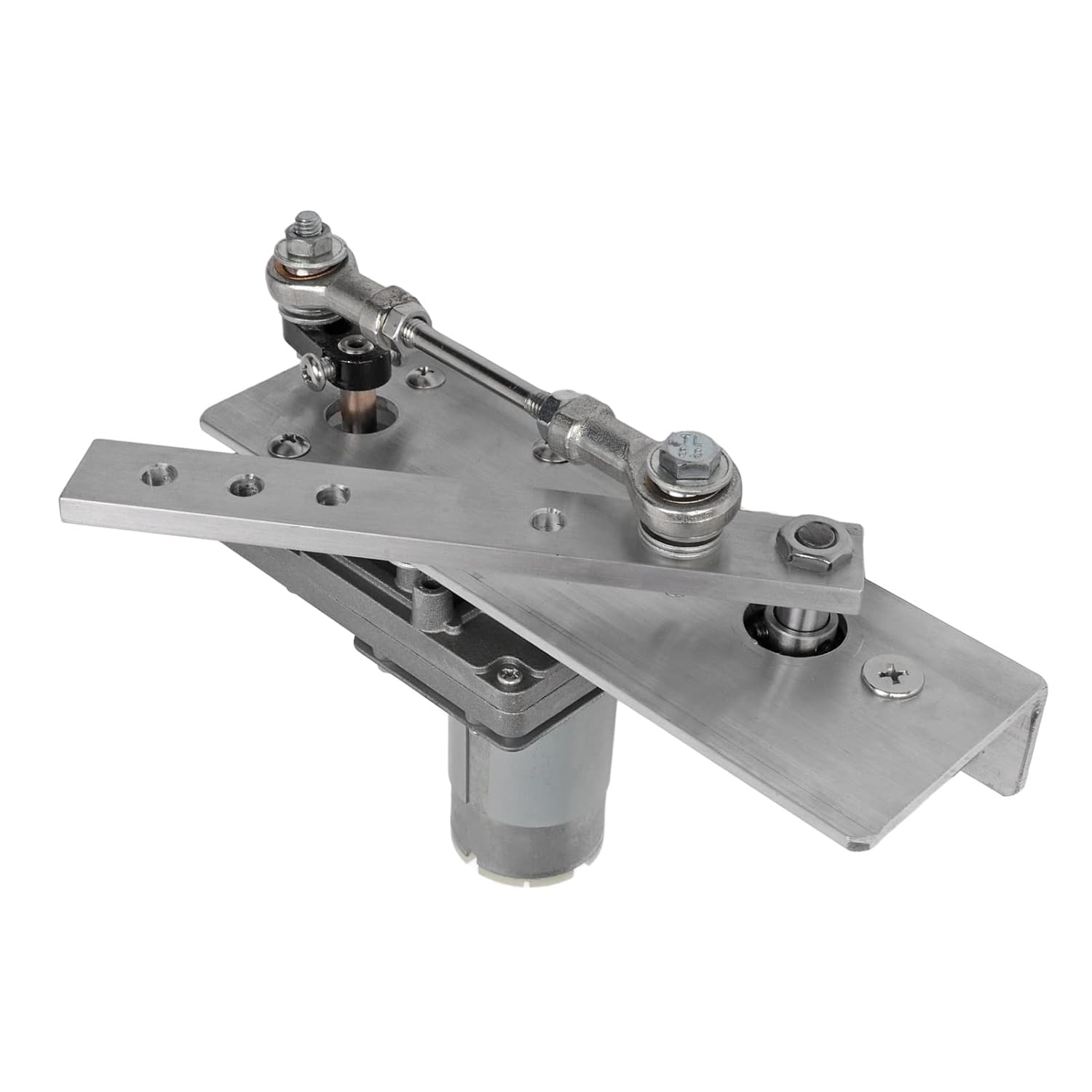 24V Linear Motion Actuator, Reciprocating Motor US Plug 100-240V Adjustable Speed with Heavy Duty Adapter (210 Times Per Minute)