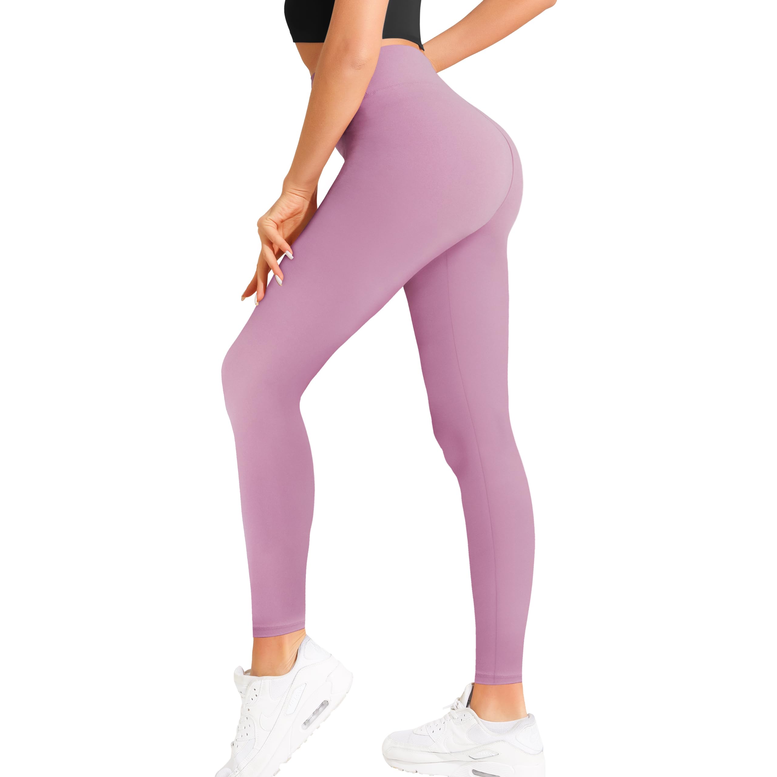 Natural Feelings Buttercloud High Waisted Leggings for Women Tummy Control Workout Leggings Soft Athletic Yoga Pants