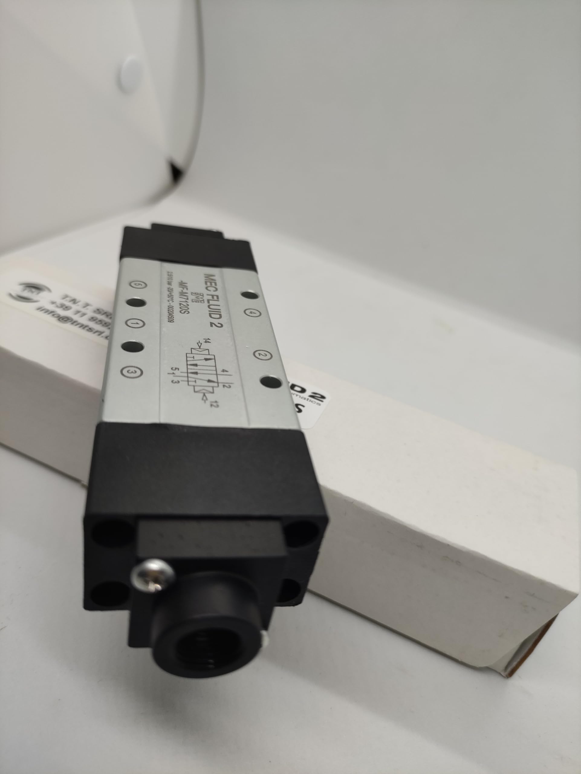 MF-M7120S MEC FLUID 2 Reifenventil 5/2 G1/8 Zoll BISTABILE VERSTÄRKTE ERSATZ UNIVER AC-7120