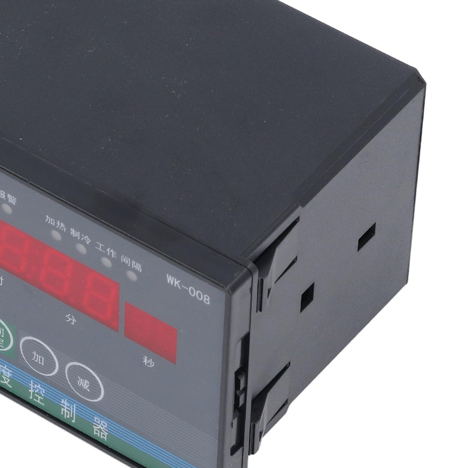 FTVOGUE Controlador de Temperatura ABS Termostato Digital 8 Salidas de relé 110 a 230 V con Sonda de 32,8 Pies ±0,5% FS para Invernadero, Granja, Incubadora, Elaboración de Cerveza, Calefacción,