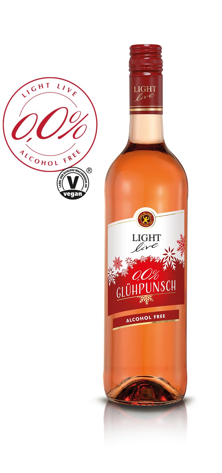 LIGHT live Glühpunsch 0,0% Rosé (6 x 0,75 l)