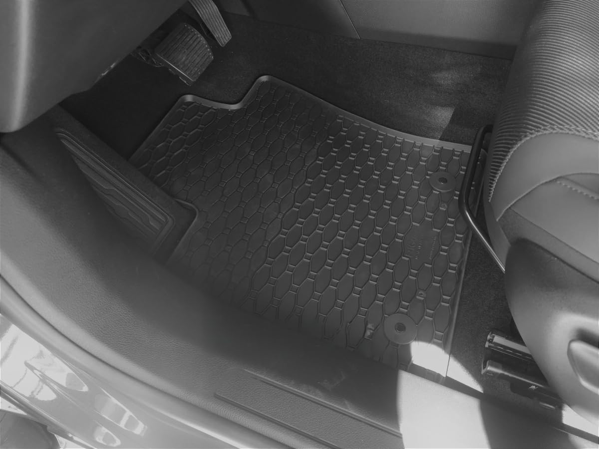 Tappetini In Gomma Per Baule Auto Su Misura Per Alfa Romeo Tonale 965 (dal 2022), Anche Per Plug-in Hybrid – Antiscivolo, Bordi Rialzati, Facili Da Pulire