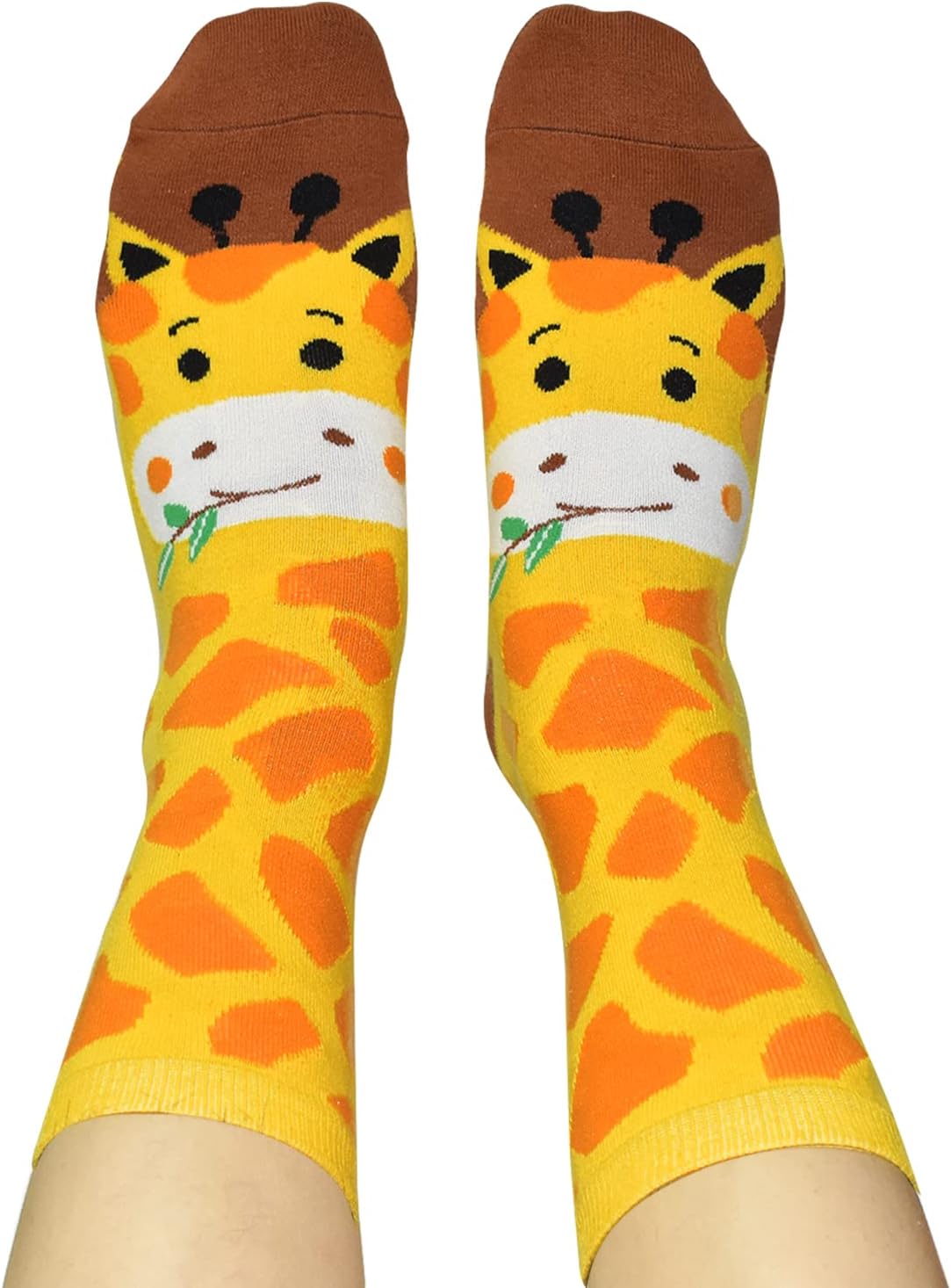 GOLIN Women & Girls Novelty Animal Socks: Funny Giraffe & Bunny Socks - Horse & Cow Animal Lovers Gifts - Image 5