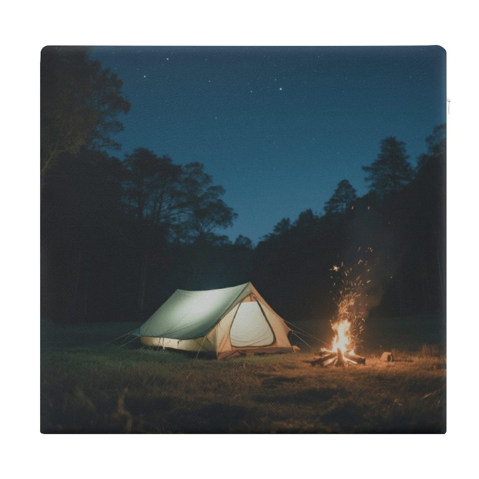 Cojín de asiento para silla de camping y patio cielo estrellado 38x35x3cm
