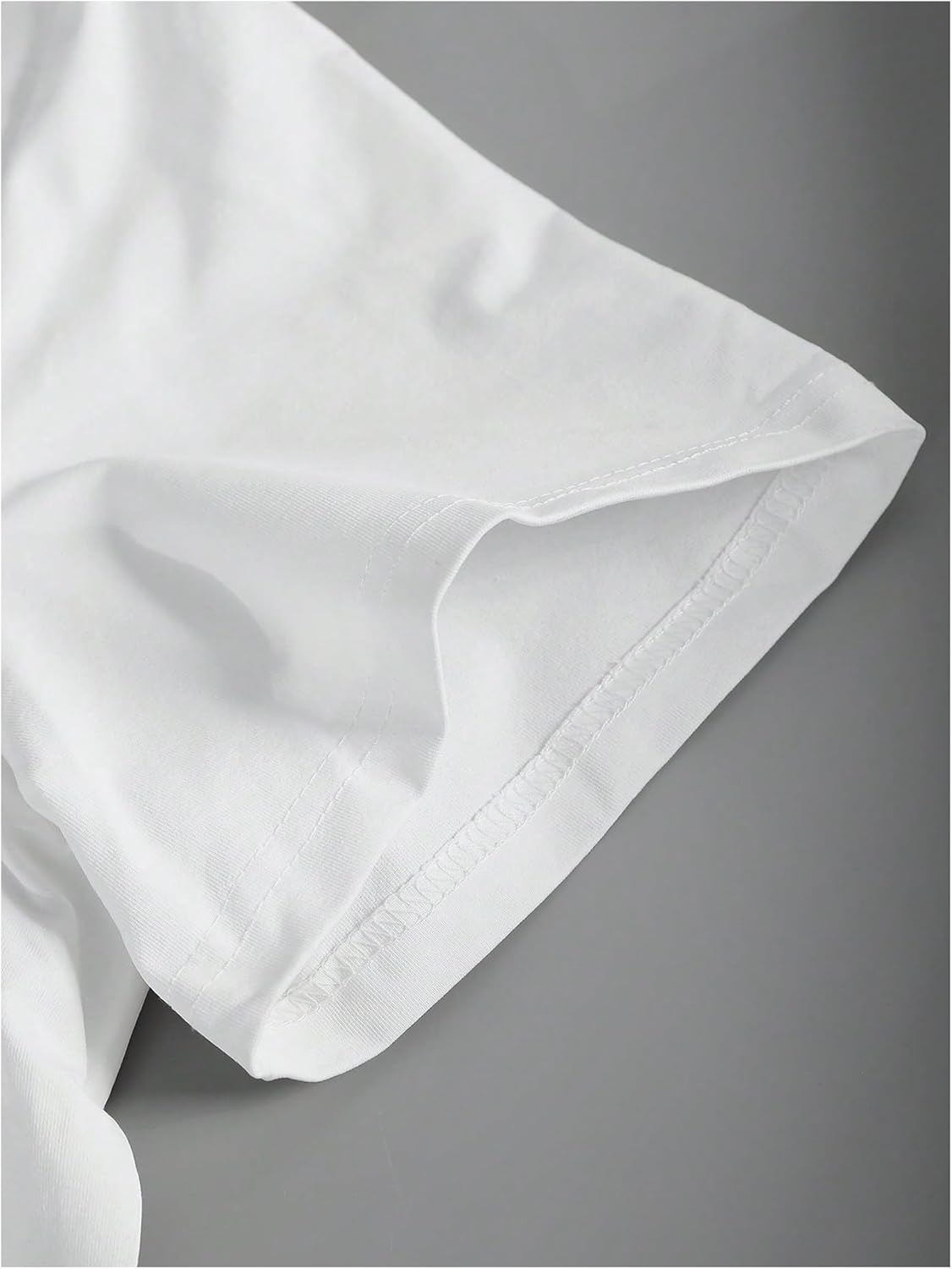 Men's 2 Piece Outfits Short Sleeve Letter Graphic Tees and Drawstring Flared Sweatpants Tracksuits Set - Image 4