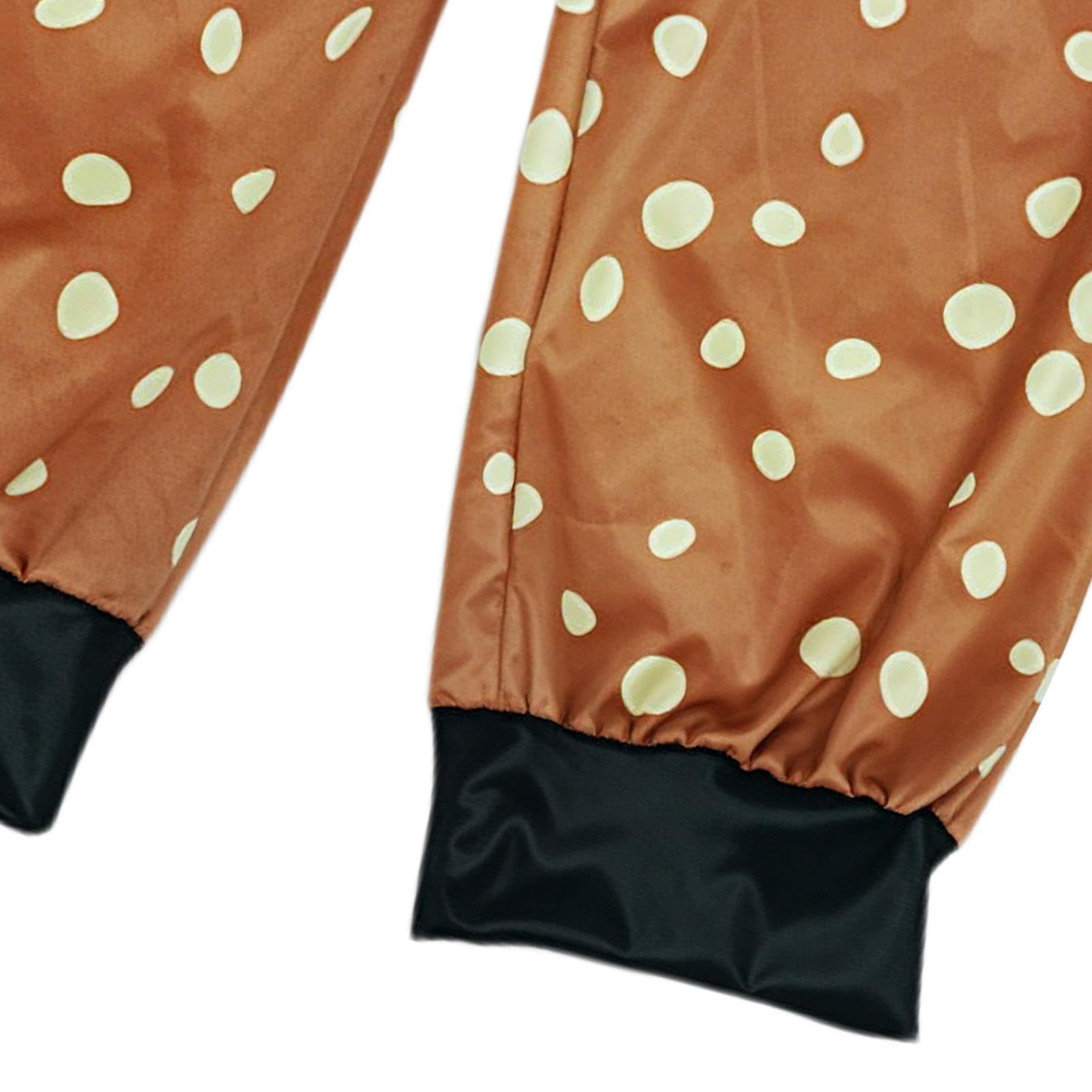 Tuta intera da renna per bambini, unisex, con cappuccio, costume natalizio