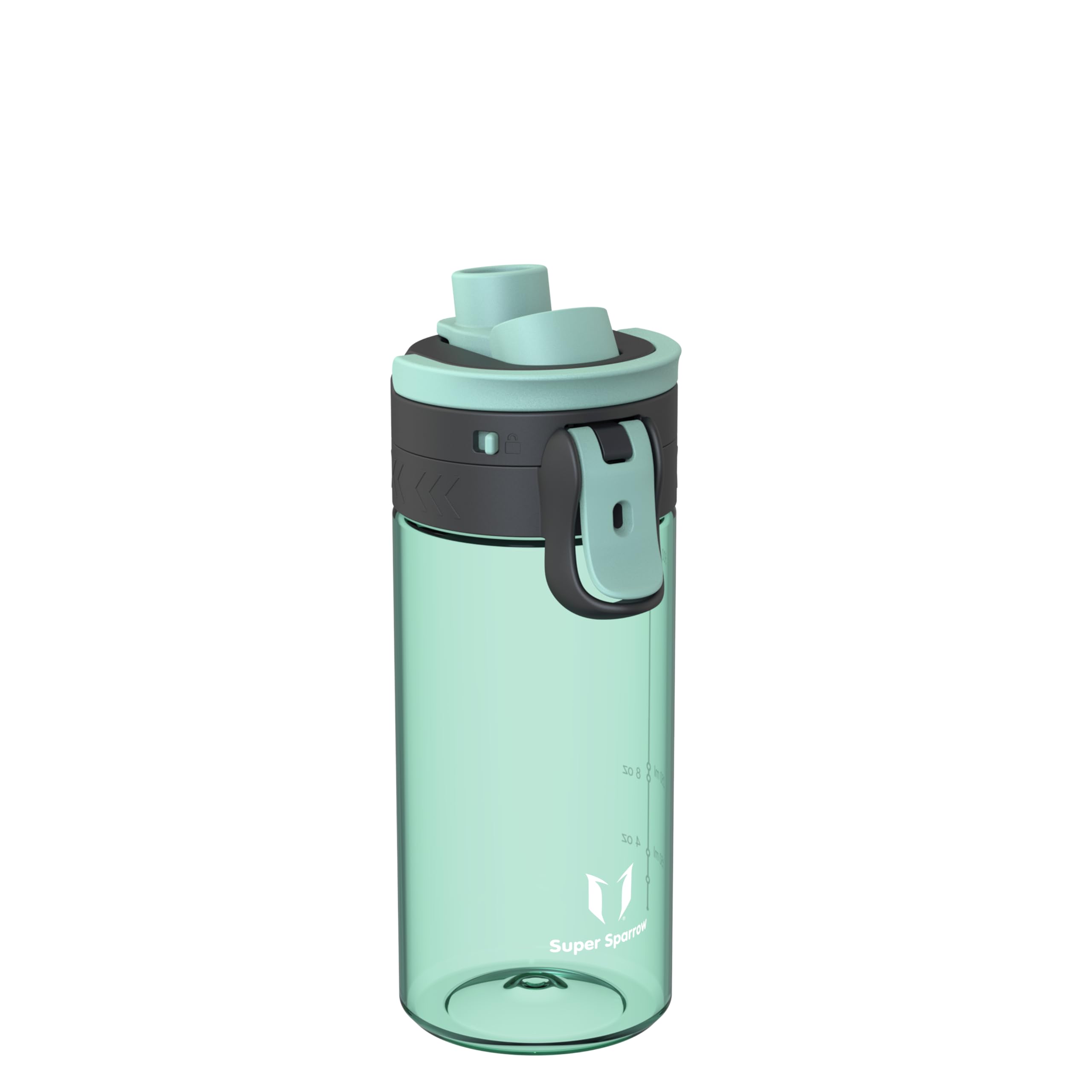 Super Sparrow Borraccia - 500ml/750ml/1L - Bottiglia Senza BPA, a Prova di Perdite - Borracce TouchGulp Flusso Rapido Con Un Clic per Scuola, Sportiva, Palestra