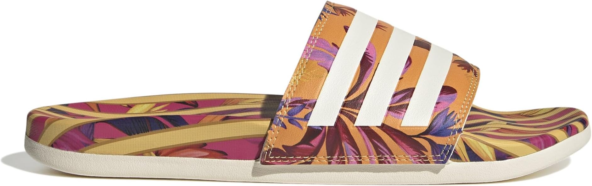 adidas adilette neon orange