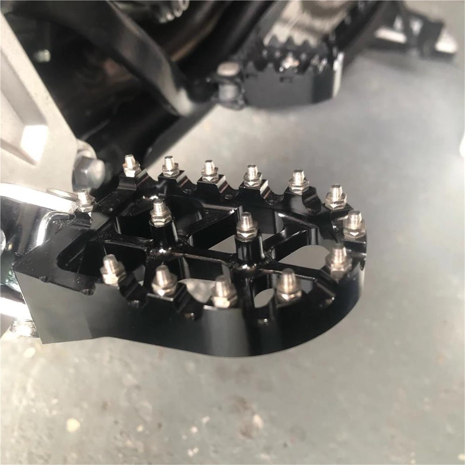 Parte della pedana Poggiapiedi, Pedane Per YAMAHA TENERE 700 RALLY 2019-2023 2022 2021 2020 Accessori Per Ricambi Moto(Red)