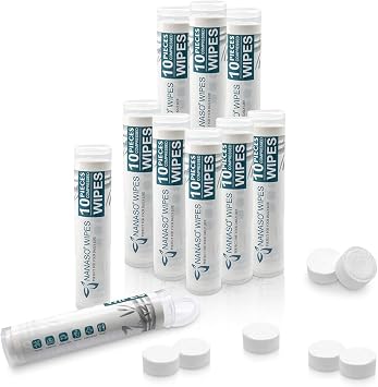 100 Pieces Compressed Wipes, Compressed Towels Tablets, Portable Face Towels Tablets, Compressed Coin Tissue for Travel, Home, Beauty Outdoor Activities