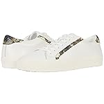 Madewell Sidewalk Low Top Silhouette Sneakers - Cushioned Footbed, Lace-up Closure, and Rubber Outsole - Smokey Spruce Multi Watercolor Snake 5.5 M