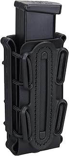 IDOGEAR 9mm Mag Pouches Pistol Magazine Pouch Soft Shell Magazine Pouch Tactical Mag Carrier for Belt - IDOGEAR