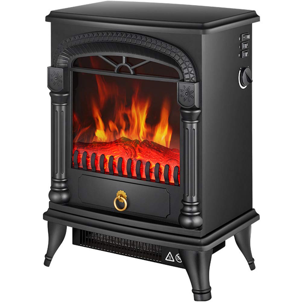 Buy Electric Fireplace Stove Heater 2000W with Fire Flame Effect, Arch