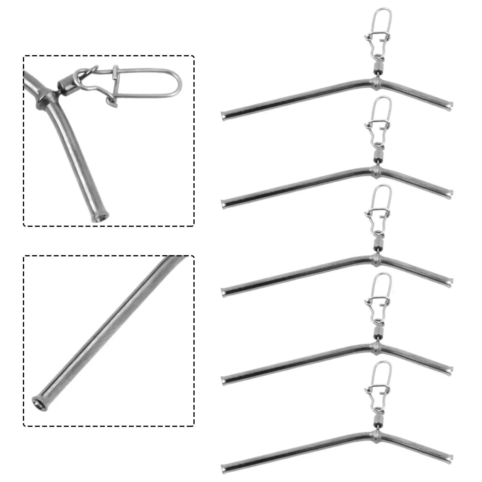 50 Piezas de mm/70 mm/90 mm, Tubo latón Estilo pequeño, Aparejos Pesca, alimentador antienredos, Conector Equilibrio, Accesorios for Peces para la Pesca