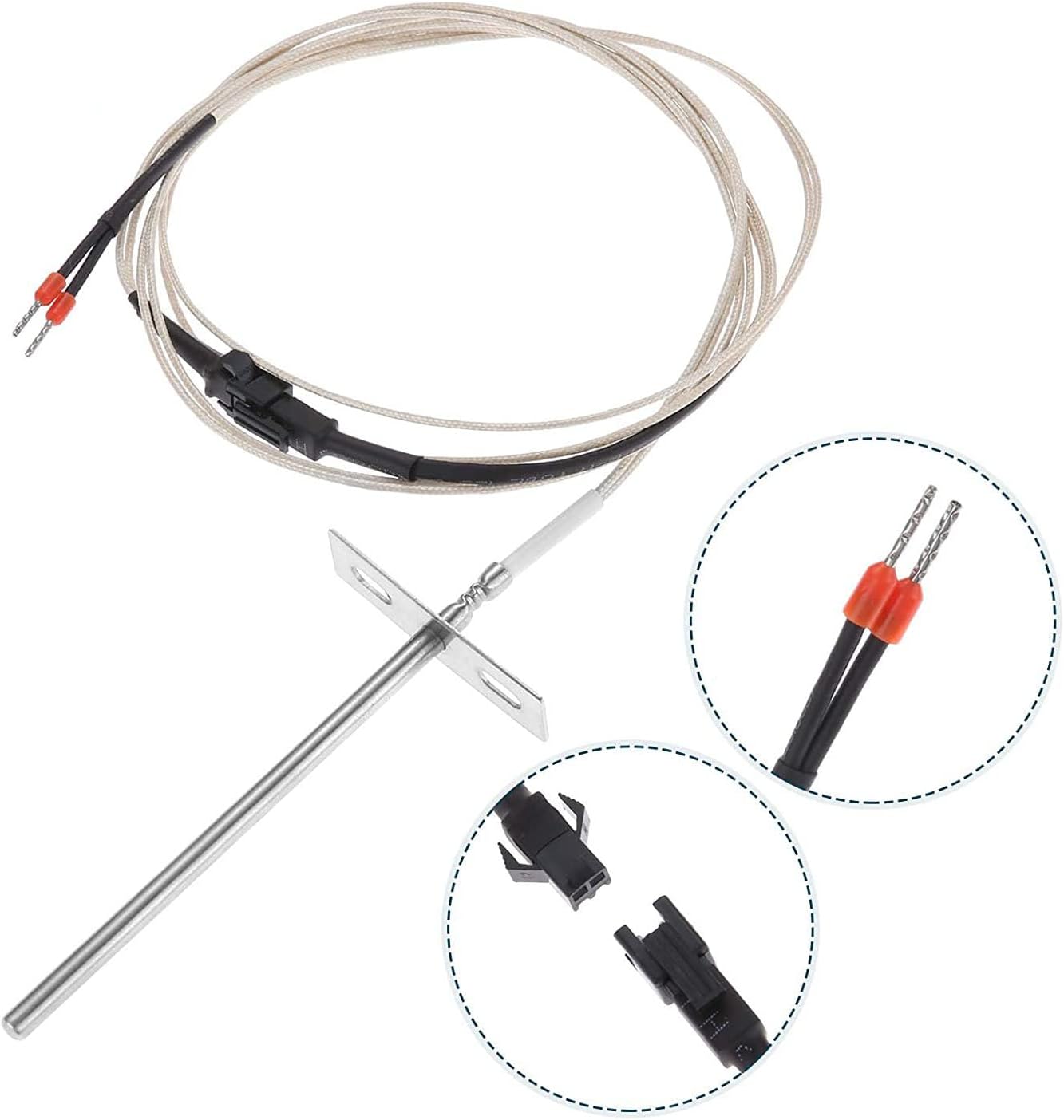 High Temperature BBQ Probe Sensor Replacement Parts for All Pit Boss 700 and 820 Series Wood Pellet Grills Pellet Smokers